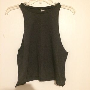 H&M dark gray muscle tank top